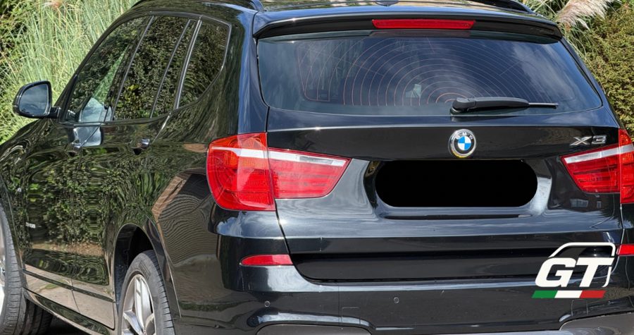 BMW X3 limo tints window tinting Oxford after