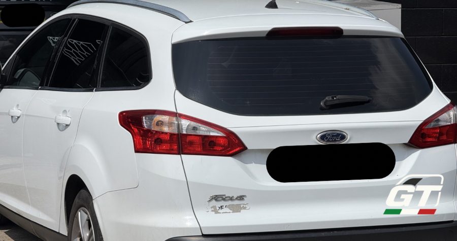 Ford Focus limo tints window tinting Oxford after