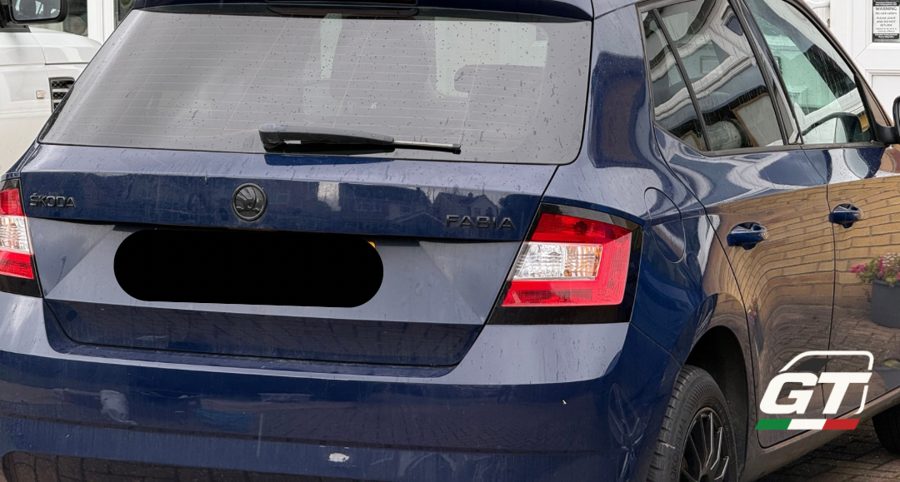 Škoda Fabia factory tint window tinting Oxford after